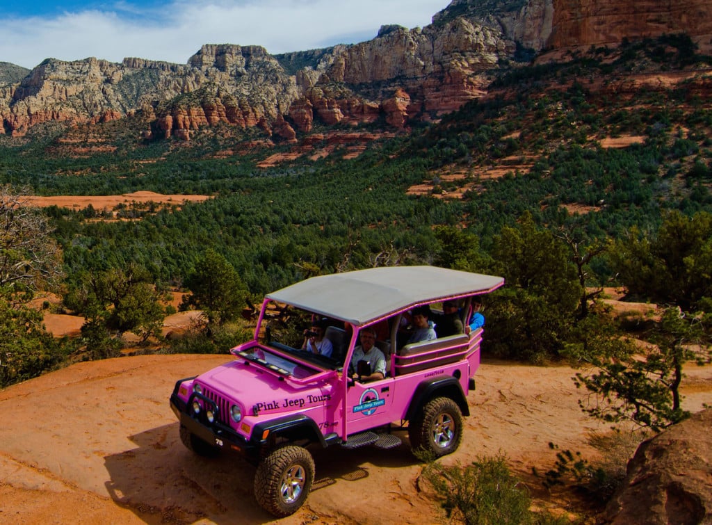 A Pink Jeep Tour