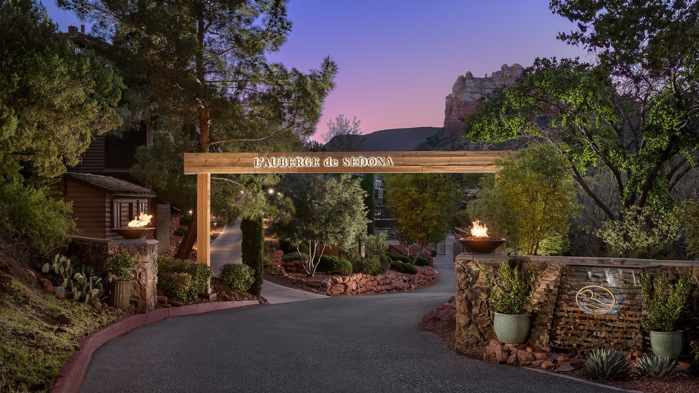 L'Auberge de Sedona Entrance