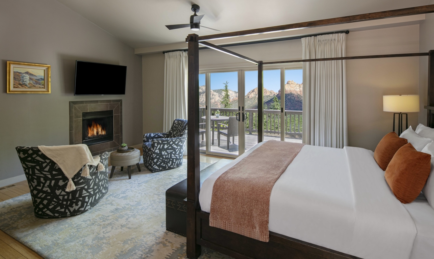 Vista Cottages Bedroom View