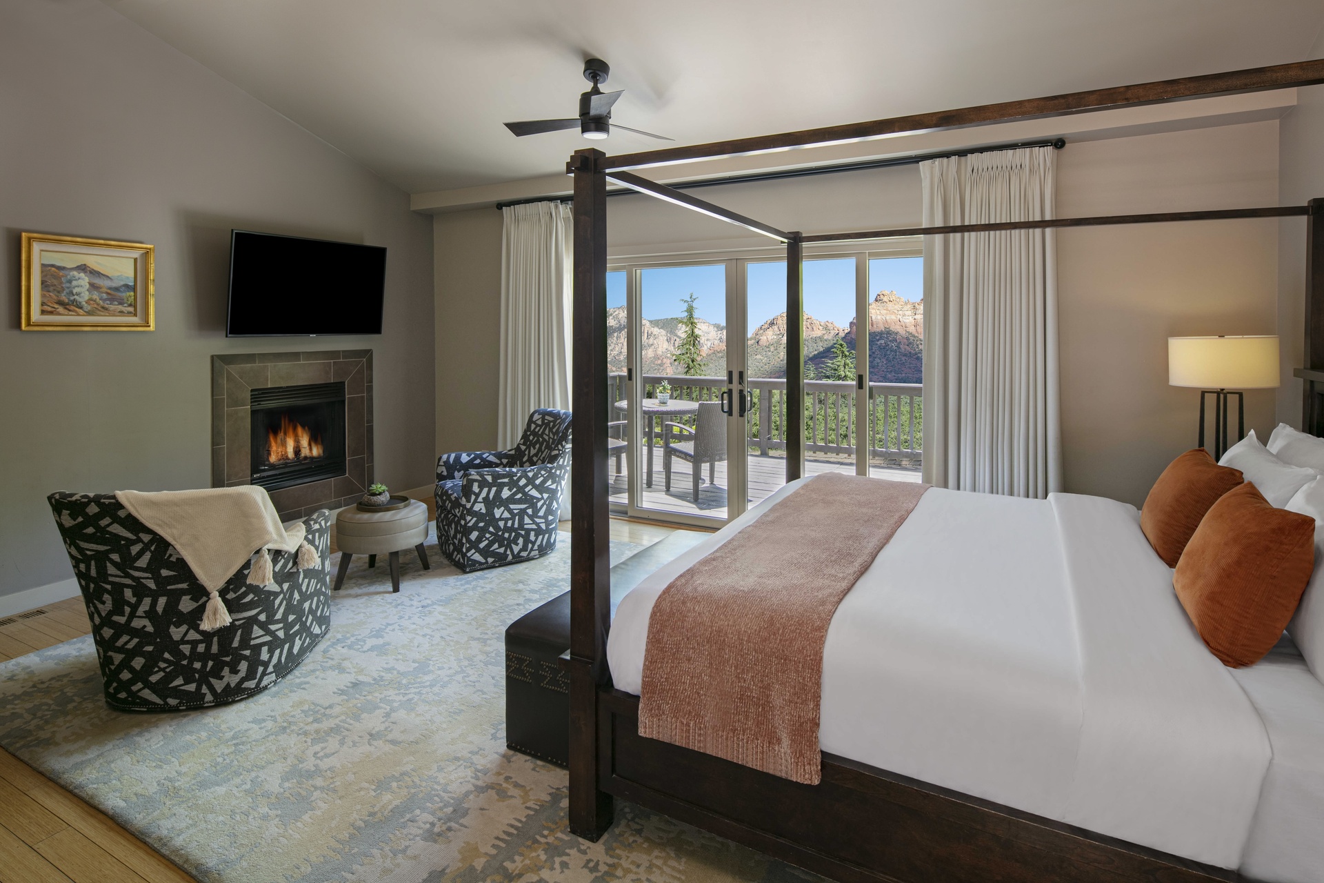 Vista Cottages Bedroom View