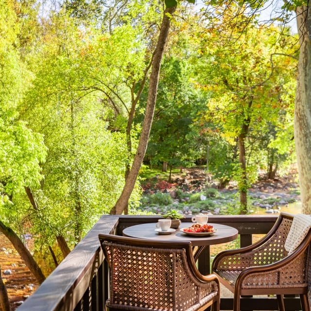 Creekside Cottage Deck