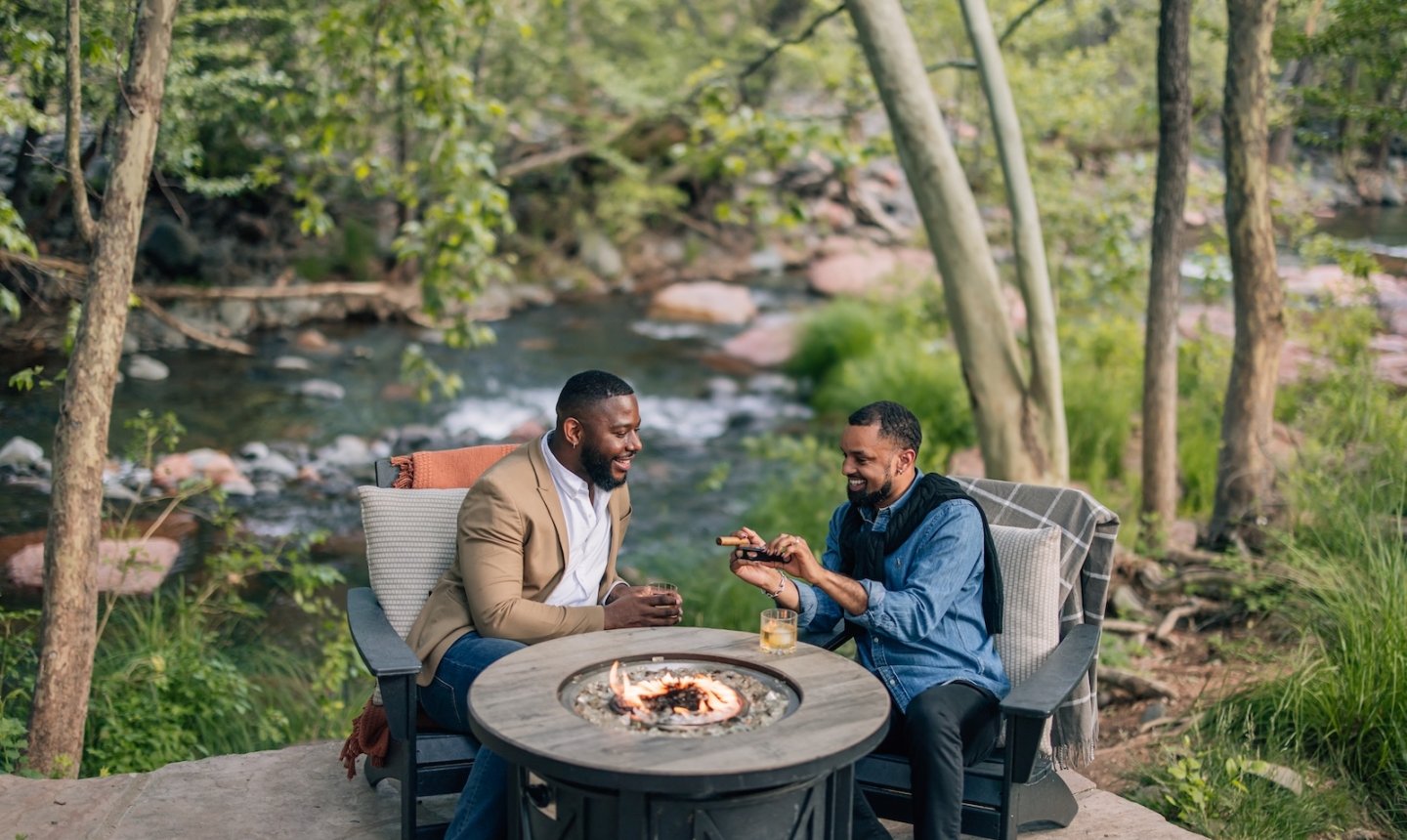 L'Auberge Creekside Firepit