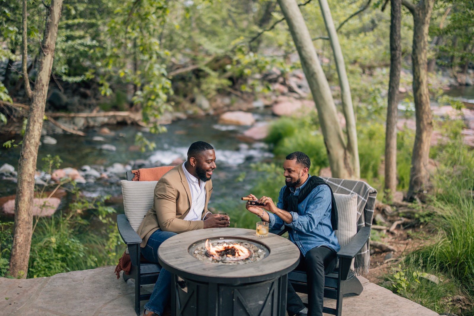 L'Auberge Creekside Firepit