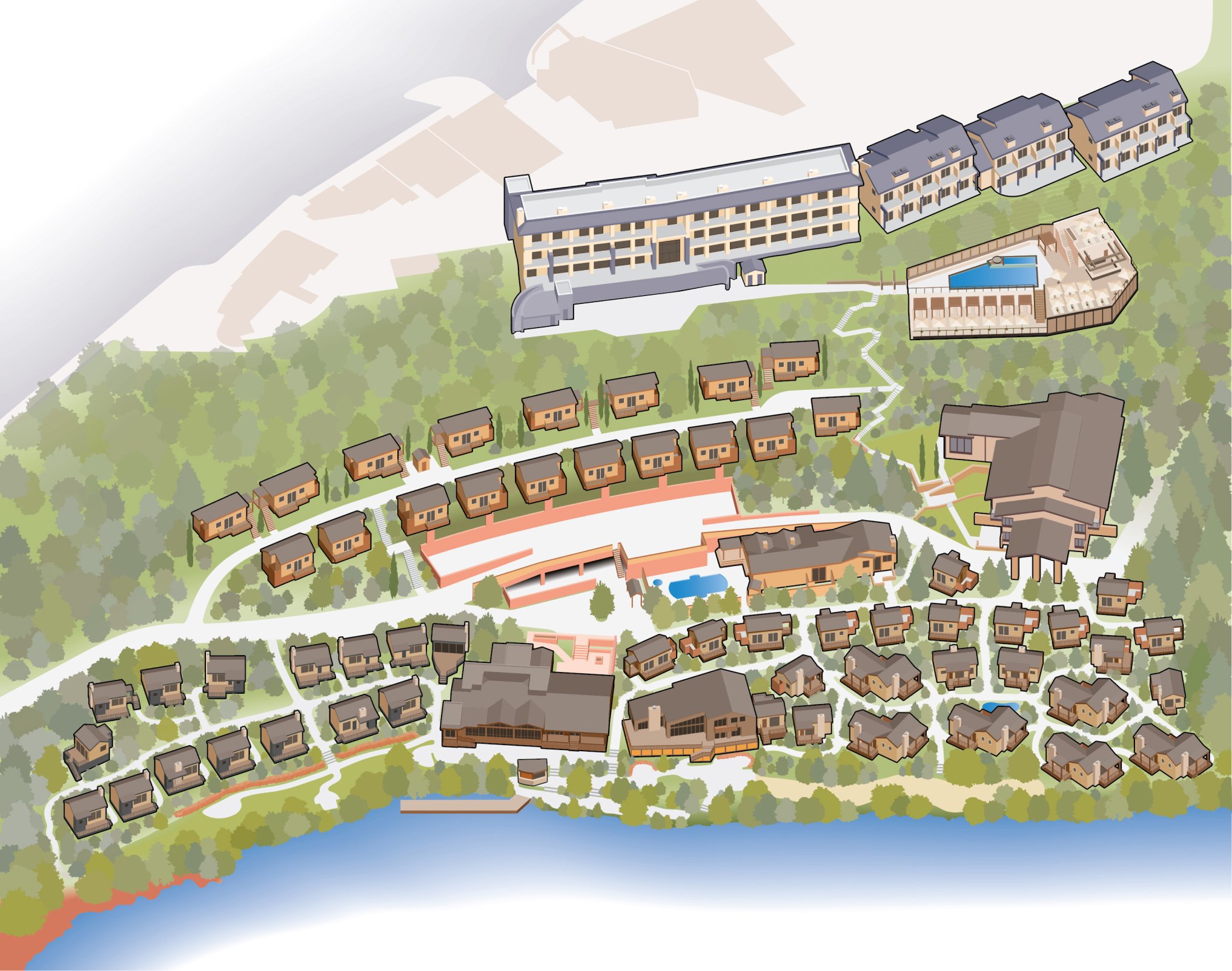 Lauberge property map