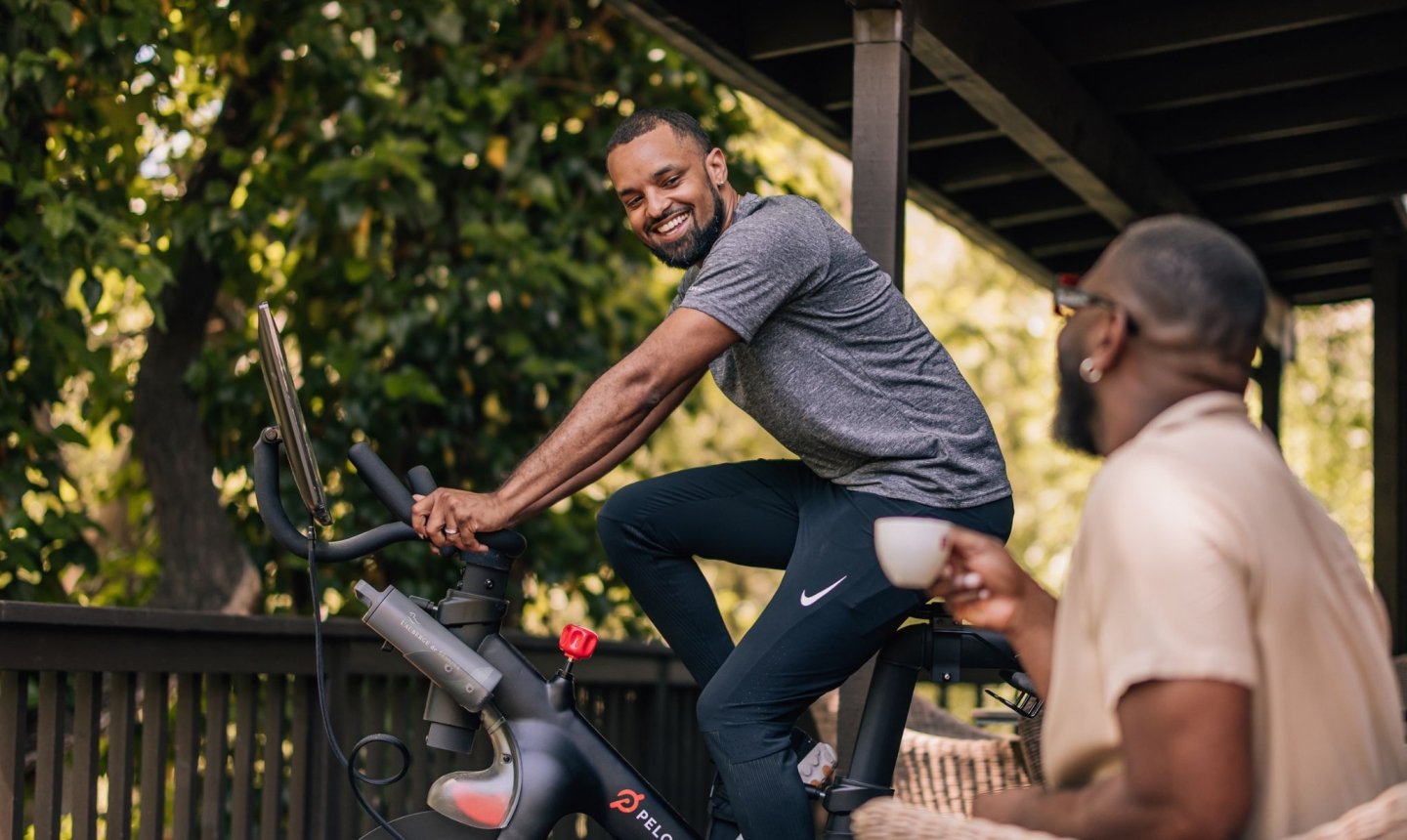 Creekside Suite Peloton Deck