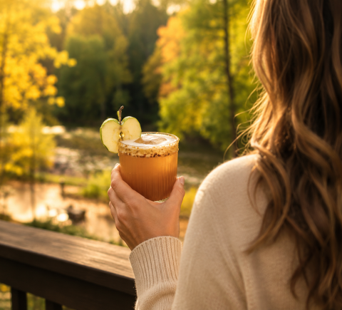 Apple Brandy Orchard Fall Cocktail